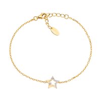 Bracciale Amen Donna Stelle in Argento Zircone BRSTSTGBZ - BRSTSTGBZ